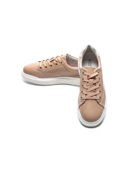 Pantofi Casual Dama din piele naturala KD87981 PINK | BERLINER