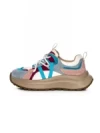 Pantofi Sport Dama din piele naturala HW9256-1 BLUE-RED | FRANCO GERARDO