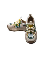 Pantofi Sport Dama din piele naturala HW9256-1 CREAM-YELLOW | FRANCO GERARDO
