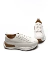 Pantofi Sport Dama din piele naturala BG08 CREAM | ADVANCER