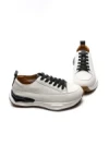 Pantofi Sport Dama din piele naturala BG08 CREAM-BLACK | ADVANCER