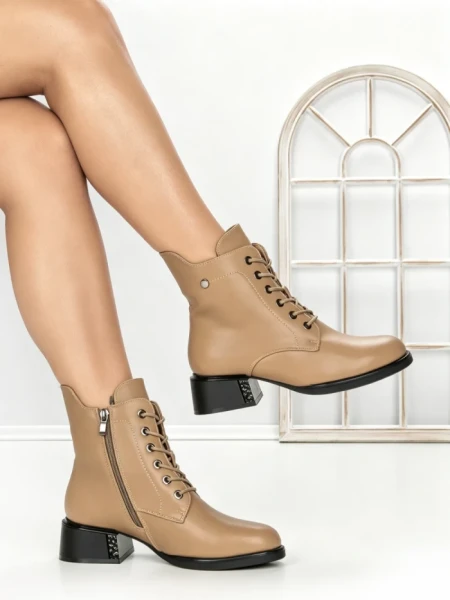 Ghete Dama Imblanite 6GS13 KHAKI | MEI