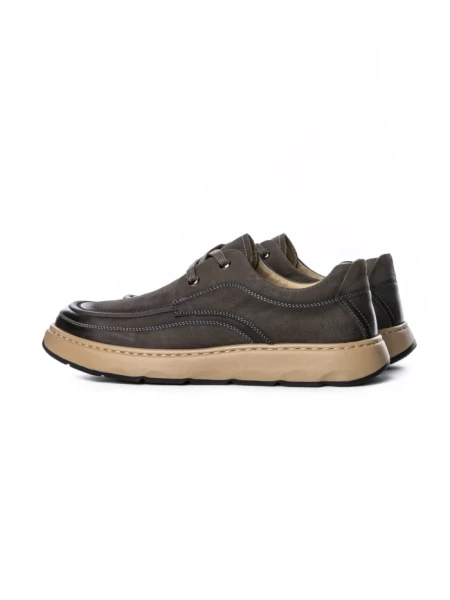 Mocasini Barbati din piele naturala 5297 GREY | ADVANCER