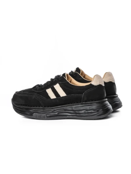 Pantofi Sport Dama din piele naturala A7068 BLACK | ADVANCER
