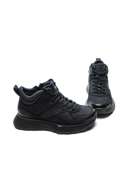 Ghete Barbati din piele naturala 5360 BLUE | ADVANCER