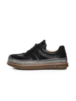 Pantofi Sport Dama din piele naturala 6022 BLACK | ADVANCER
