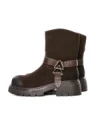 Ghete Dama din piele naturala 10856-2 BROWN | ADVANCER