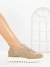 Sneakers Dama 5H71 KHAKI | MEI