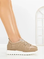 Sneakers Dama 5H71 KHAKI | MEI