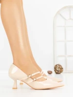 Pantofi Stiletto 77-579 BEIGE | CM