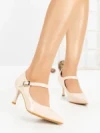 Pantofi Stiletto 77-545 BEIGE | CM