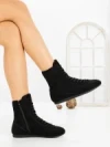 Ghete de primavara-toamna 6518 BLACK | CM