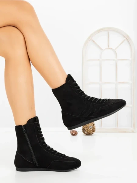 Ghete de primavara-toamna 6518 BLACK | CM