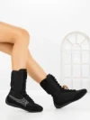 Ghete de primavara-toamna 6519 BLACK | CM