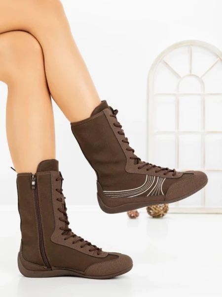 Ghete de primavara-toamna 6519 BROWN | CM