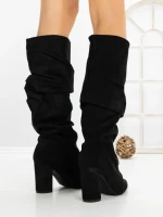 Cizme Dama cu Toc 6XKK11 BLACK | MEI