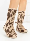 Ghete Dama 6517 COW-BEIGE | CM