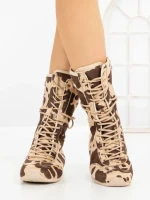 Ghete Dama 6517 COW-BEIGE | CM