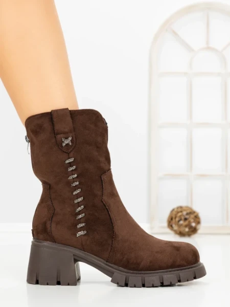 Ghete Dama 67WL12 BROWN | MEI