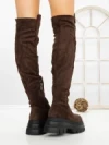 Cizme Dama cu Platforma 66WL32 BROWN | MEI