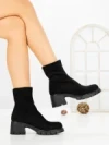 Ghete Dama 67WL11 BLACK | MEI