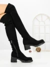 Cizme Dama cu Toc 67WL22 BLACK | MEI