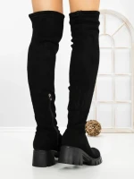 Cizme Dama cu Toc 67WL22 BLACK | MEI