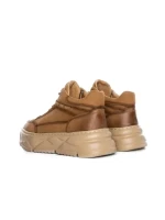 Ghete Barbati din piele naturala 225-5B TAUPE | ADVANCER