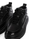 Ghete Barbati din piele naturala 5788 BLACK | ADVANCER