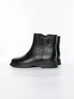Ghete Dama din piele naturala 8791 BLACK | ADVANCER