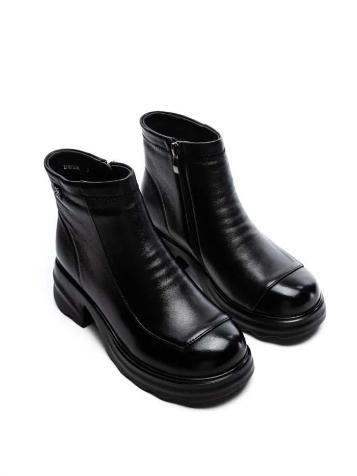 Ghete Dama din piele naturala Z6167326M BLACK | ADVANCER