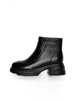 Ghete Dama din piele naturala Z6167326M BLACK | ADVANCER