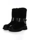 Ghete Dama din piele naturala 5150-2 BLACK | ADVANCER