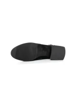 Ghete Dama din piele naturala K192-259R BLACK | ADVANCER
