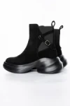 Ghete Dama din piele naturala 23-2643-3 BLACK | ADVANCER