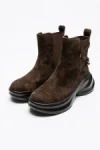 Ghete Dama din piele naturala 23-2643-3 COFFEE | ADVANCER