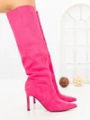 Cizme Dama cu Toc C-271 FUCHSIA | STEPHAN