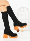 Cizme Dama cu Toc LQ-33 ORANGE | STEPHAN