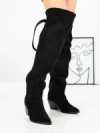 Cizme Dama cu Toc 52259 BLACK | GALLEVANI