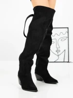 Cizme Dama cu Toc 52259 BLACK | GALLEVANI