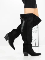 Cizme Dama cu Toc 52259 BLACK | GALLEVANI