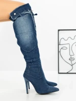 Cizme Dama cu Toc 1657 BLUE | SEASOND