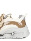 Pantofi Sport Dama din piele naturala S5361 CREAM-KHAKI | FRANCO GERARDO