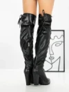 Cizme Dama cu Toc N502 BLACK | CM