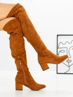 Cizme Dama cu Toc 9115 CAMEL | CM