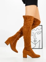 Cizme Dama cu Toc 9115 CAMEL | CM