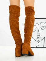 Cizme Dama cu Toc 9115 CAMEL | CM