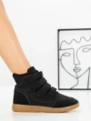 Ghete de primavara-toamna KX011-F BLACK | CM
