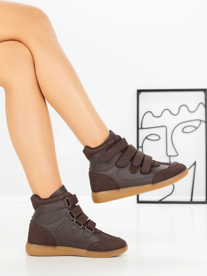 Ghete de primavara-toamna KX011-F BROWN | CM