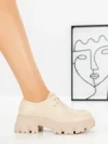 Pantofi Casual Dama 68278 BEIGE | CM